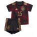 Tyskland Niklas Sule #15 Bortatröja Barn VM 2022 Kortärmad (+ Korta byxor)